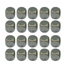 20pcs Round/Square Copper Strain Isolate-bronze square beads 2