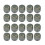 20pcs Round/Square Copper Strain Isolate-bronze square beads 2 1
