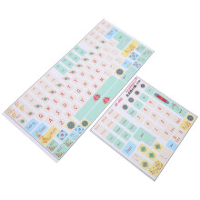 Frosted Clear PVC Keyboard Stickers 2 Pack Cartoon Laptop Cover AU