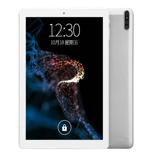 Tablet 10.1 Inch Octa Core Processor WiFi Connectivity Dual-band WIFI FHD IPS Display Android System Bluetooth Technology Long Lasting Battery Dual 1