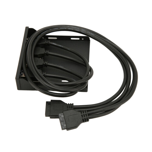 USB Front Panel 4 Ports USB 3.0 Dual 19 Pin for PC Case