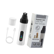 USB Chargeable Pet Nails Grinder 2Speed Adjustable Electric Nail Trimmer With Guard For Dogs And Cats Home Grooming