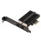 Κάρτα δικτύου PCIe διπλής θύρας 2.5Gbps με συμβατότητα με παλαιότερες εκδόσεις για 1Gbps 5