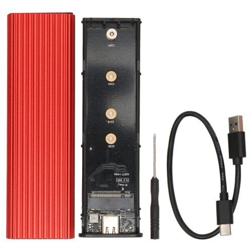 Εξωτερική θήκη για NVME SSD, φορητή μονάδα flash με σταθερό σήμα, σχεδιασμός χωρίς