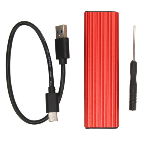 Εξωτερική θήκη για NVME SSD, φορητή μονάδα flash με σταθερό σήμα, σχεδιασμός χωρίς 1