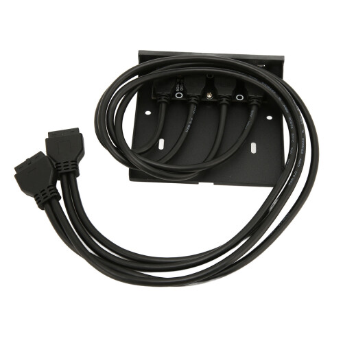 Μπροστινός πίνακας USB HUB για υπολογιστή, υποδοχή μητρικής πλακέτας με διπλό 19 1