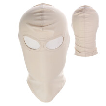 Head Mask Hood Elastic Fabric Eyes Opening Without Nostrils Bed Restraints Fetish Cosplay Erotic Costume For Couples