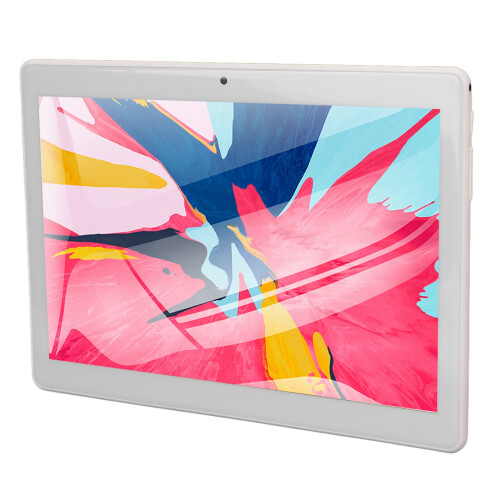 10.1 Inch Android Tablet With IPS Display, Latest Android OS High Performance Quad Core Processor Dual Speakers Eye Care Mode Full HD Screen For 1