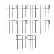 Set of 10Pcs 30x43cm Underground Decorative Garden Fencing Path Edge F