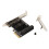 SATA Controller Expansion Card 6 Port 6 Gbps Universal Compatibility Plug And Play High Compatibility Compact Design Easy Installation High 1