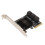 SATA Controller Expansion Card 6 Port 6 Gbps Universal Compatibility Plug And Play High Compatibility Compact Design Easy Installation High 8