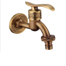 Brass Garden Faucet Wall Mount Water Tap, Outdoor Garden Decor, Washer Included, Wall Fixture