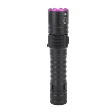 395nm UV Violet Flashlight Aluminum 14.2cm 18650
