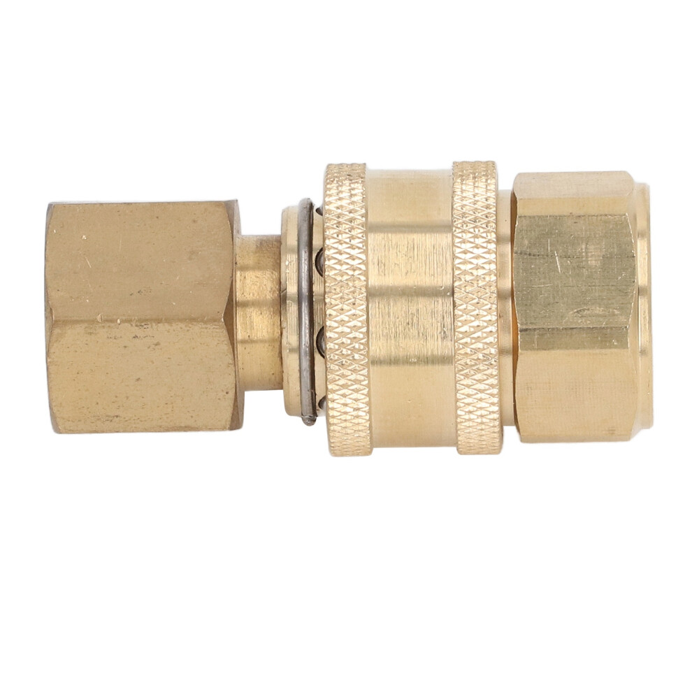 Pressure Washer Connectors 5000Psi M18x1.5mm Female/Male Fittings Strong Steel 8771371580454