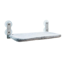 Cat Window Bed Hammock 52x30 cm Foldable Window Perch With Reversible Mat And Strong Suction Cups For Indoor Cats