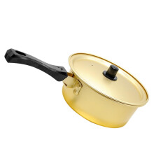 Aluminum Ramen Noodle Pot 3 Quart Multifunctional Cooking Stew Pot with Heat-Resistant Handle for Kitchen and Outdoor Use