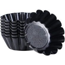 Moules à tarte en acier au carbone, polyvalents pour la cuisson de cheesecakes, gâteaux au chocolat, muffins, cupcakes, brownies et autres