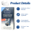 Automatic Coffee Machine Tablets, Descaling Ant Solution For Use In Home Office Espresso Machines, Non-Toxic Biodegradable 8 White Count 5