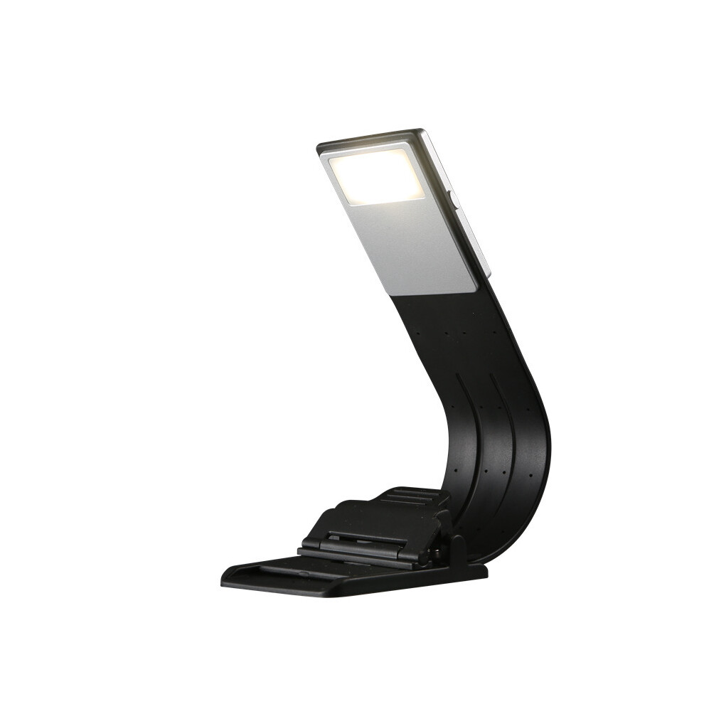 Clip-On Bookmark Book Infinite Brightness Levels, Easy On Eyes, Usb Rechargeable, Flexible Head & Detachable Clip, Foldable & Portable For Light 9358999513126
