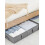 Under Bed Storage Containers, Large Capacity Non-woven Fabric Bins, Saving Space with Collapsible Design, Versatile for Various Storage Needs, Grey 3
