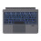 Wireless Keyboard for Microsoft Surface Devices, 7-Color Backlit with Adjustable Angle, Magnetic Attachment, Quiet Typing, Steady Bluetooth 5.0 2