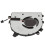 Advanced Cpu Cooling Solution, Replacement For Your Trusted Laptop, Notebook, Series - Optimized Performance And Compatibility, Aluminium Alloy Abs Co 4
