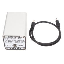 DC-stroomfilter met supercondensator, krachtige signaalfilters voor Raspberry Pi 12V-ingang, drievoudig display, anti-interferentie.