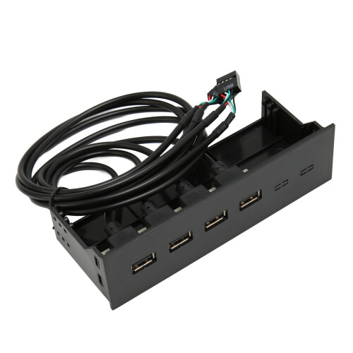 Πολυλειτουργικός διανομέας USB 5,25 ιντσών στην πρόσοψη με εύκολη εγκατάσταση ήχου 1