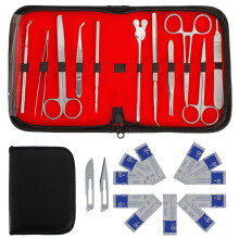 Kit de dissection en acier inoxydable pour étudiants et enseignants, outils de dissection avancés, instruments de qualité supérieure en acier