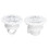 Bonde de piscine en ABS, système de drainage efficace, accessoires de remplacement, interface à pression interne, robuste et 6