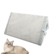 Cat Hammock for Window - Sturdy Detachable Pet Bed, Breathable Fabric, Ideal for Bedroom, Living Room, Balcony Use