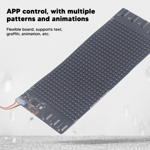 Programmable LED Sign 250mAh 170x70mm RGB 1