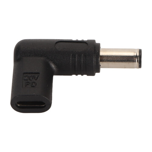 Υψηλής απόδοσης προσαρμογέας USB C σε DC 90 μοιρών με ενσωματωμένο εξομοιωτή PD,