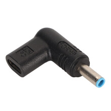 Adattatore da USB C a DC ad ampia compatibilità per la ricarica del laptop, design leggero e portatile con emulatore PD e angolo di 90 gradi, USB