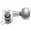 5X Fleur Tuning Pegs / Strings for Stratocaster / Tele / Acoustic Guitar 6L Silver 4