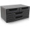 File Cabinet Organizer With Drawers And Storage Boxes For Office Desktop Black 1