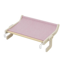 Cat Hammock Hanging Bed Window Pet Bed for Cats and Small Dogs, Space-Saving Sunny Seat, Durable Fabric, Easy Mounting