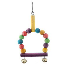 Parrot Toy Bird Chewing Toys Hanging Parrort Toy Playing Toy with Hanger