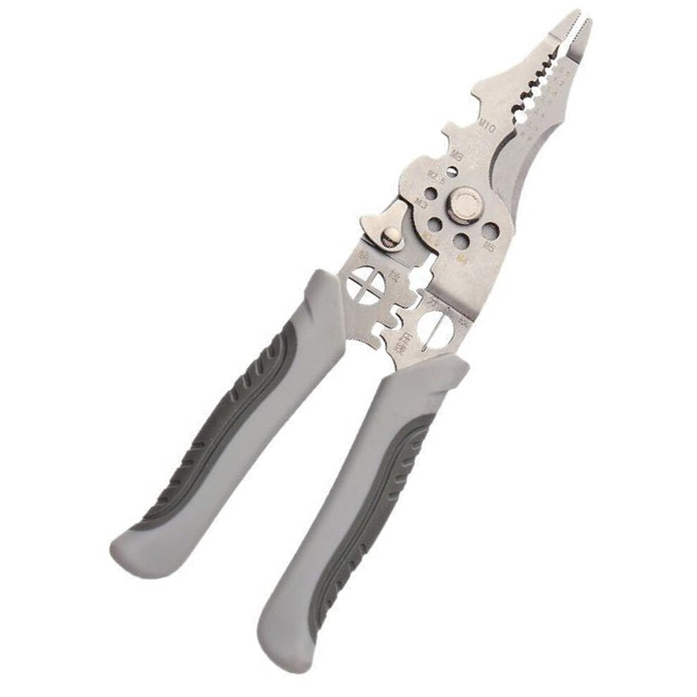 Wire Strippers, Cable Strippers, Multipurpose Stripping Tool, Electrical Pliers, Multifunctional Stripper Wire Splicing 9382693771384