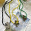 Collier ras du cou en perles de fleurs, pendentif de Style-Vert 7