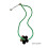 Collier ras du cou en perles de fleurs, pendentif de Style-Vert 4