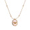Irregular Shaped Locket Necklace Butterfly Charm Designes Collar 1