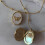 Irregular Shaped Locket Necklace Butterfly Charm Designes Collar 4