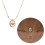 Irregular Shaped Locket Necklace Butterfly Charm Designes Collar 3