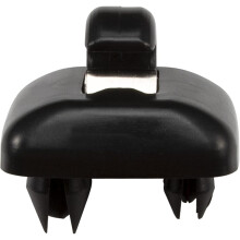 Clips de pare-soleil élégants, installation facile - Améliorez l'intérieur de votre Audi grâce à ce plastique ABS robuste, compatible avec A4L