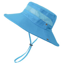 Lightweight Kids Sun Hat with Foldable Design, Adjustable Chin Strap for Secure Fit, Ventilated Airflow System with Breathable Lining, Multi