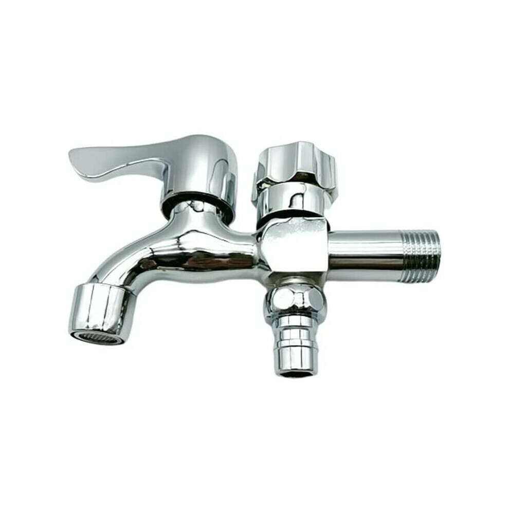 High-Quality Materials Dual-Purpose Washing Machine Faucet, Metal Material Stainless Steel Multi-Function Faucet, Durable Design With Easy 9169997317186