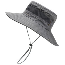 Kids Outdoor Sun Hat with UPF 50+ Protection, Breathable Wide Brim Bucket Hat for Boys Girls, Lightweight Waterproof Design with Adjustable Chin