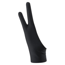 Drawing Gloves For Men And Women, High Quality Material, 3-Layer Palm Rejection, Sweat-Wicking, Comfortable, Universal Size, Two Free Fingers, 4