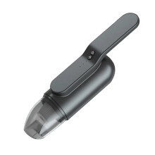 Aspirateur sans fil haute puissance, forte aspiration pour un nettoyage complet, faible bruit et conception portable avec fonction de recharge USB.